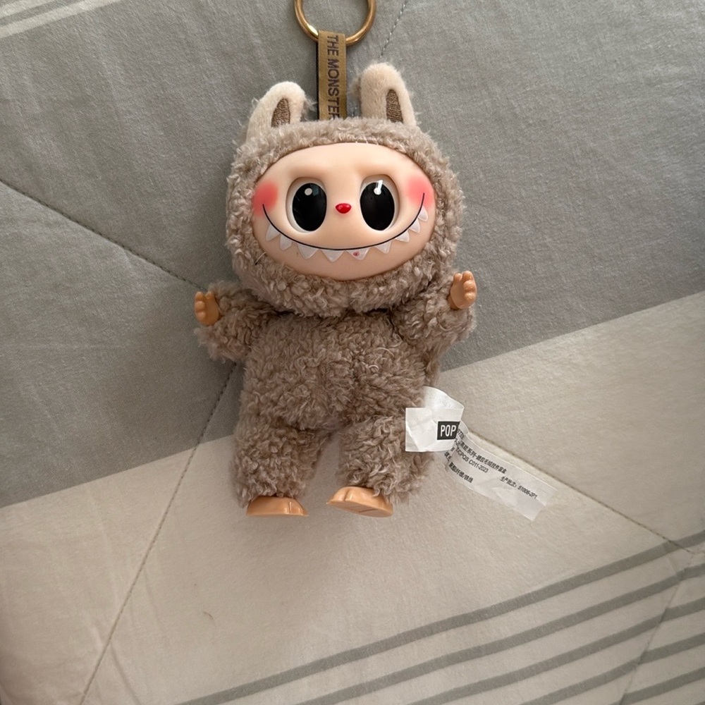 Cute Plush Monster Keychain